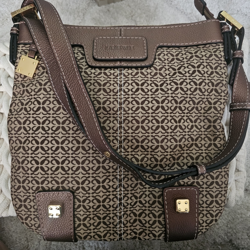 Lowes genuine leather handbag